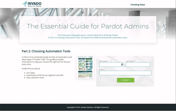 Finished Thank You Page with Dynamic Content Finished Thank You Page with Dynamic Content