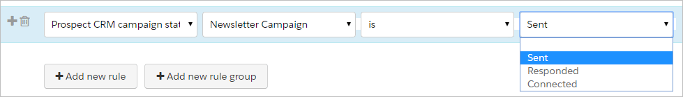 Pardot Dynamic List criteria for only members of a Salesforce Campaign with a certain status.