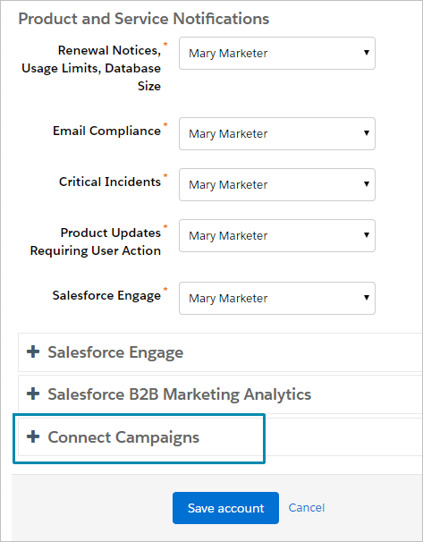 Start turning on Pardot Connected Campaigns