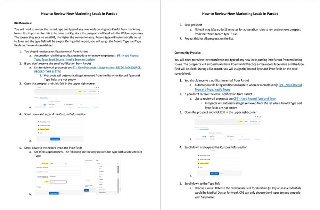 A Pardot Admin’s Guide to Documentation Best Practices - Invado Solutions
